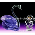 Purple Crystal Glass Figurines and Crystal Beaded Animals for Wedding Gifts (KS03027)